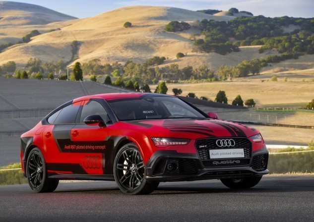 Audi新一代RS7無人駕駛車再創新紀錄