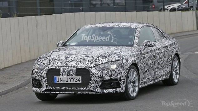 新一代 Audi S5偽裝測試車曝光