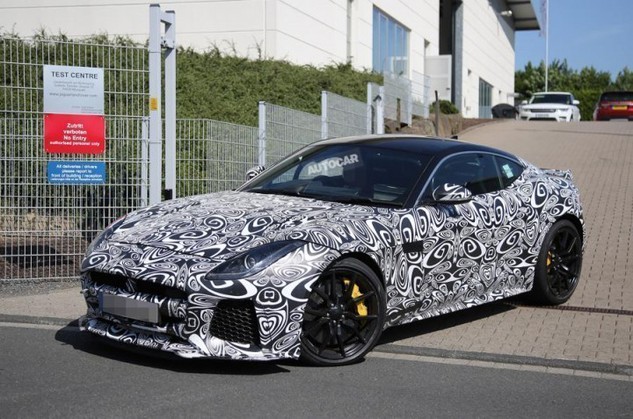 花豹測試階段！2016 Jaguar F-Type SVR最新間諜照曝光