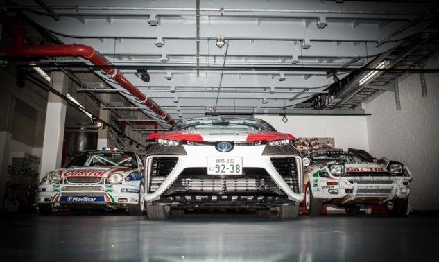 Toyota 燃料電池賽車 Mirai 現身德國拉力賽