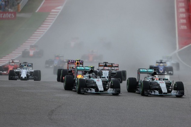 MERCEDES AMG PETRONAS 車隊再下美國站冠亞軍Lewis Hamilton提前封王 2015 F1 世界冠軍