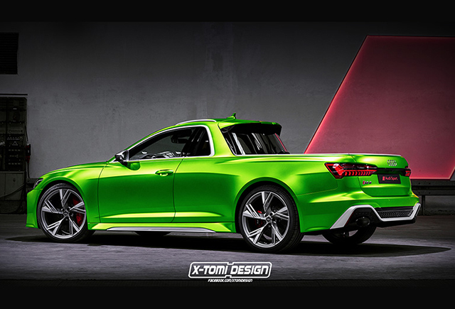 全新Audi RS 6 Avant甫亮相，就有人想搞成皮卡！