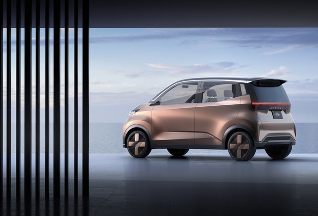 Nissan未來世代電動概念車IMk Concept，預告東京車展亮相